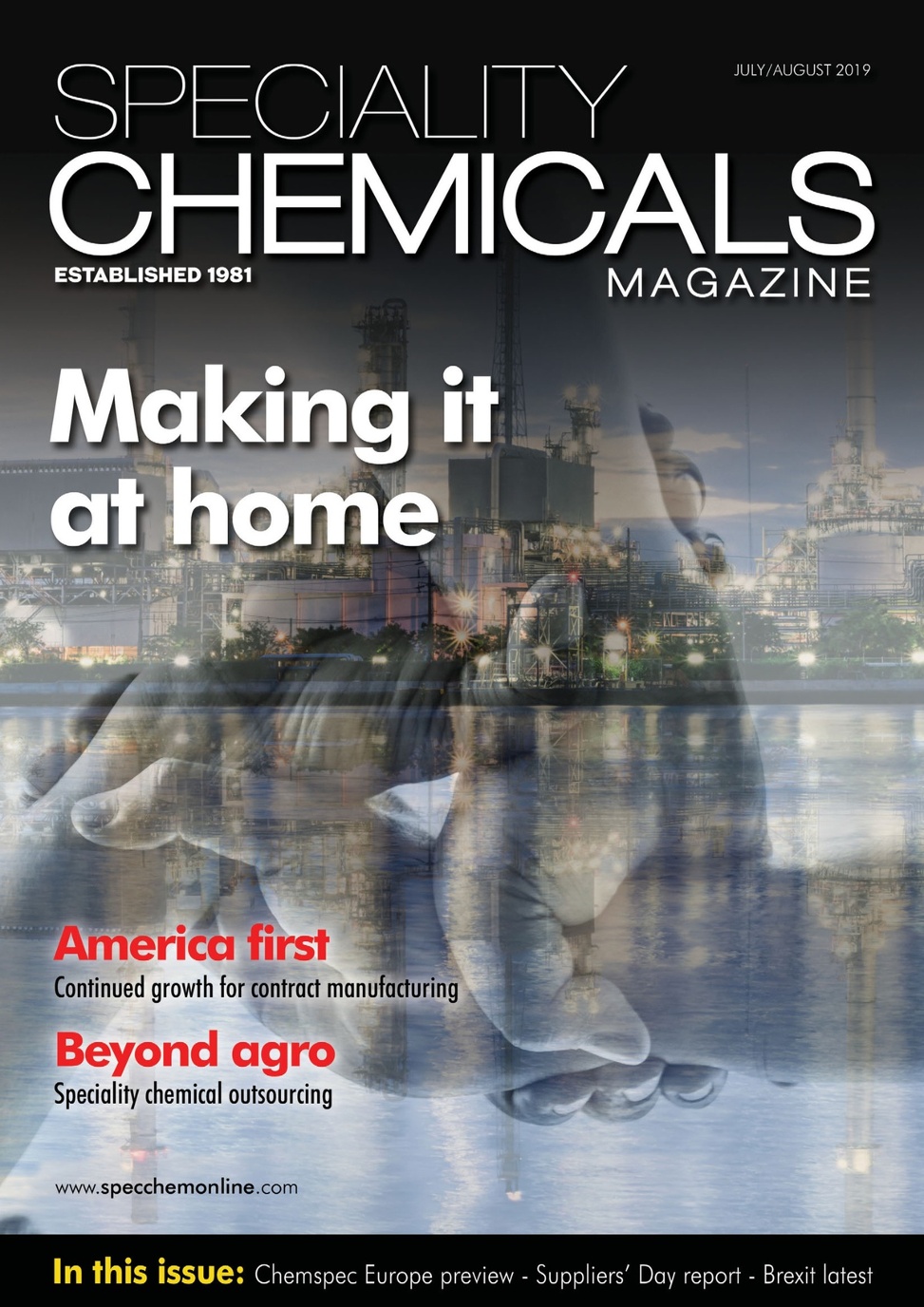 Important announcement Spec Chem is back! Speciality Chemicals Magazine